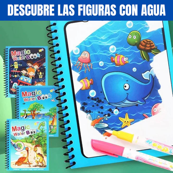 Copia de AQUALIBROS™- KIT DE LIBROS MÁGICOS PARA COLOREAR CON AGUA