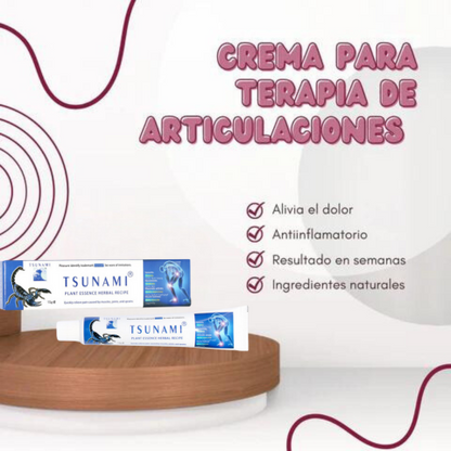 Tsunami® - Crema para aliviar musculos y articulaciones