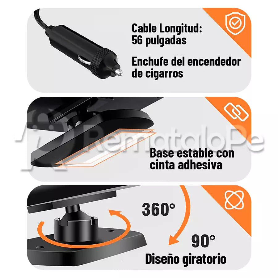 HOTCAR™ CALEFACTOR PARA AUTO 2 EN 1