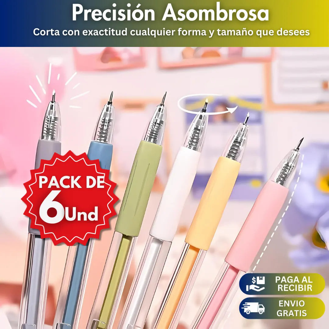 CutterPencil™ Set de Lapices cortador de papel