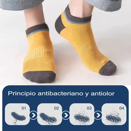 Multitone™ - Pack de 10 Pares de Calcetines Antibacterianos