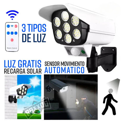 GUARDIAN LED - FOCO SOLAR CON SENSOR DE MOVIMIENTO