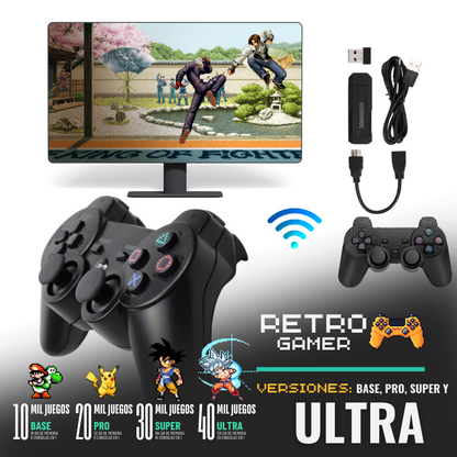 Consola de videojuegos RetroGamer® para TV o PC