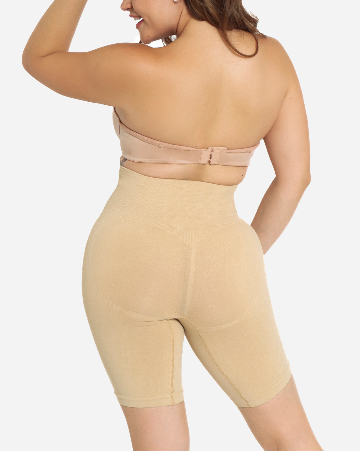 Shapex™ - Faja Moldeadora Body Short de Cintura Alta