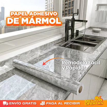 PAPEL ADHESIVO DE MARMOL